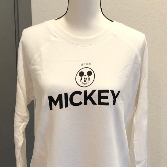 David Lerner Raglan Mickey Sweatshirt - Picture 2 of 4